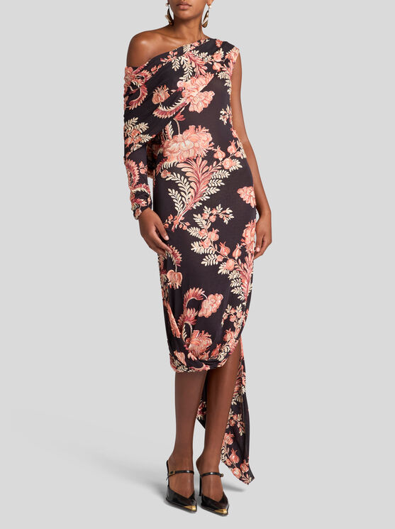 ETRO PRINTED JERSEY DRESS 