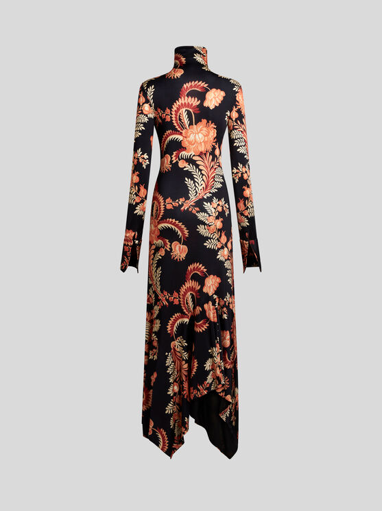 ETRO PRINTED JERSEY DRESS 