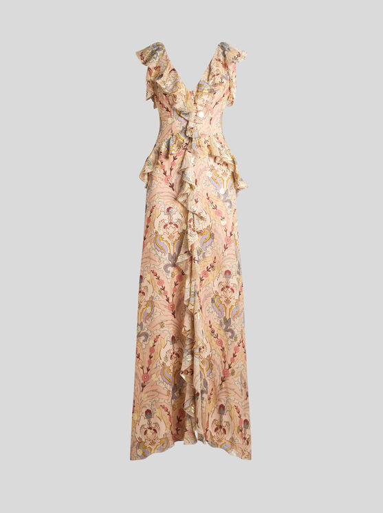 Etro Fiesta Fil Coupe Gown