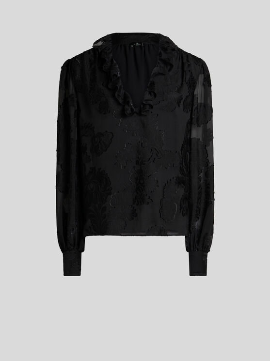 ETRO JACQUARD BLOUSE 