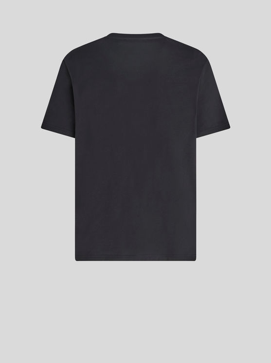 Shop Etro T-shirt With Embroidery In Black