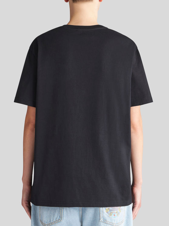 Shop Etro T-shirt With Embroidery In Black