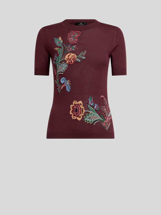 Etro Floral-jacquard Top