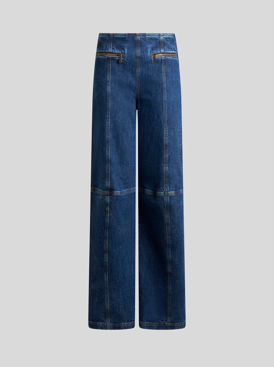 Etro Denim Jeans In Blue
