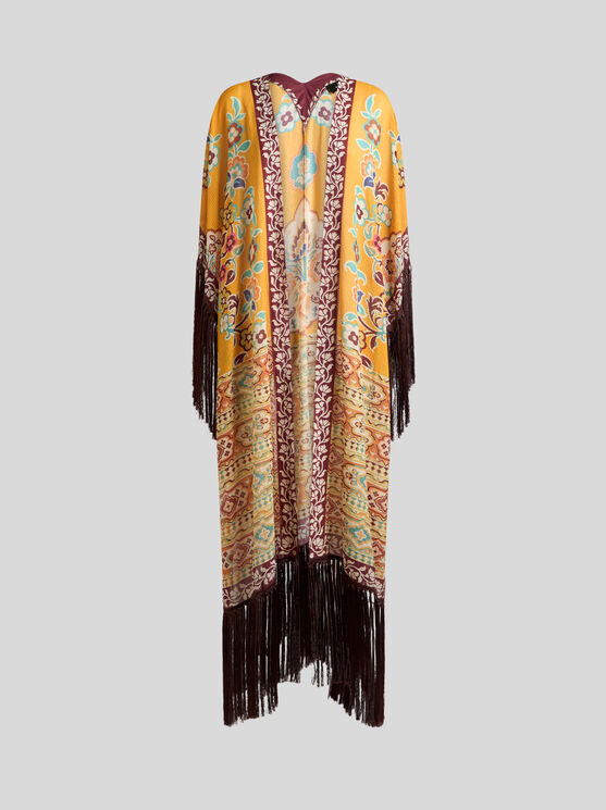 Etro Fringed Printed Kaftan