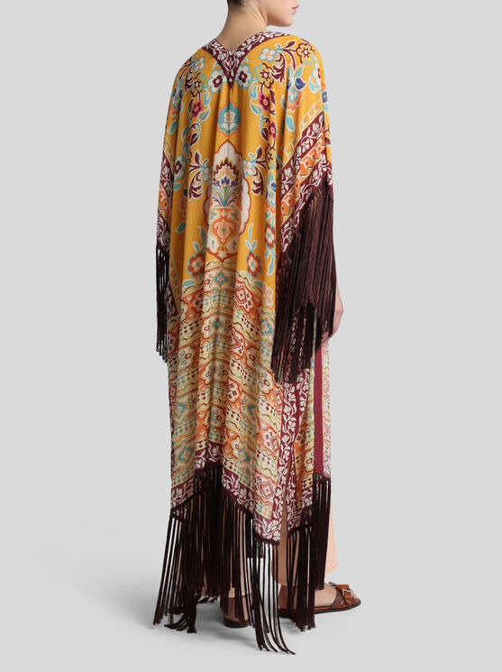 Etro Fringed Printed Kaftan
