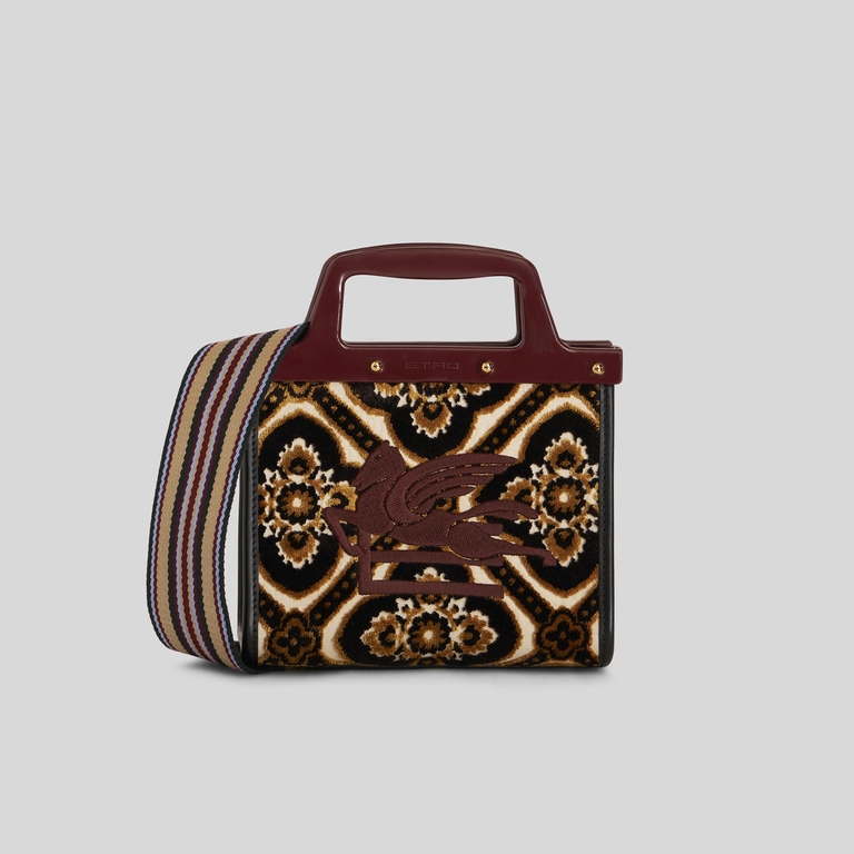 Love Trotter Bags with tapestry pattern