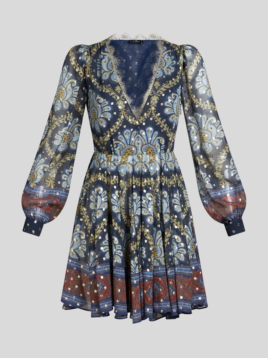 PRINTED SILK DRESS | DRESSES | ETRO